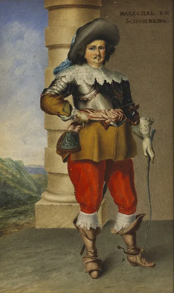 Jan van Rossum, MARECHAL DE SCHOMBERG, c.1615-90, watercolour