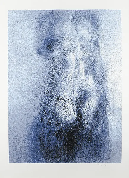 Louis le Brocquy, HUMAN IMAGE III, 2005, screenprint; (no. 13 from an edition of 75)