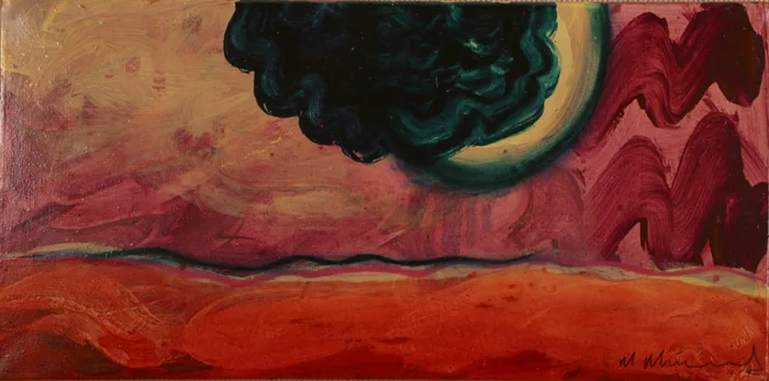 LANDSCAPE by Michael Mulcahy, oil on canvas, offered Mar 2015