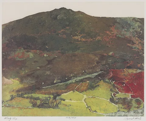 Raymond Mintz, WINDY GAP, colour reproduction print; (no. 113 from an edition of 474)