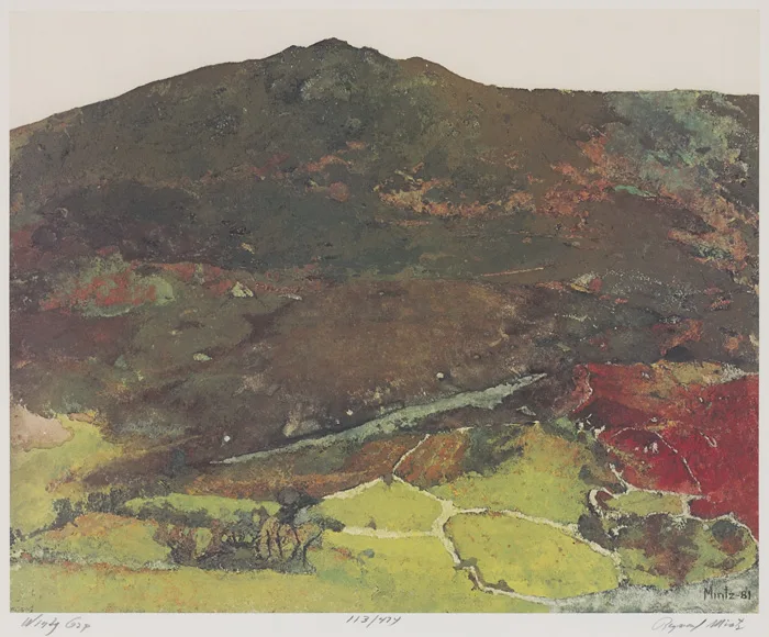 Raymond Mintz, WINDY GAP, colour reproduction print; (no. 113 from an edition of 474)