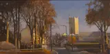 Trevor Geoghegan, BLESSINGTON, EARLY MORNING, WINTER LIGHT