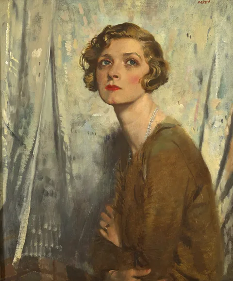 William Orpen, GLADYS COOPER, oil on canvas