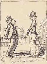 William Orpen, SURPRISE IN COLLEGE GREEN, DUBLIN