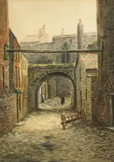 Alexander Williams, SAINT AUDEON'S ARCH, A BIT OF THE OLD CITY WALL, DUBLIN