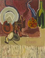 May Guinness, STILL LIFE WITH GREEN BOTTLE