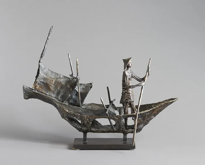 UNTITLED by John Behan, 2000, bronze; (unique), sold May 2015