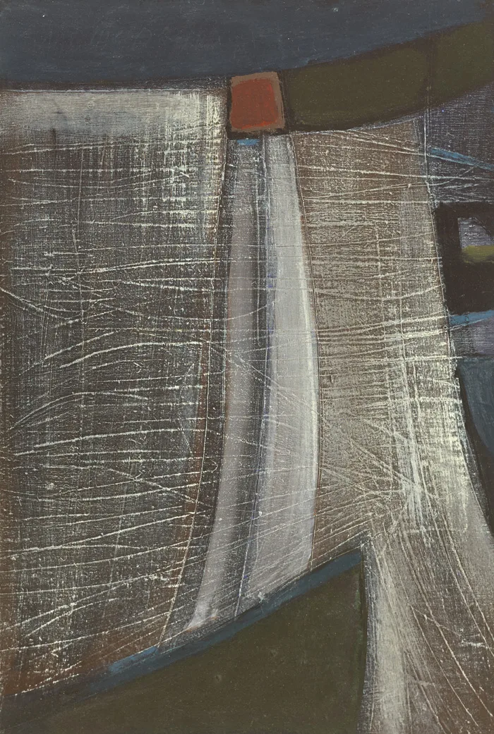 MORNING LIGHT by Tony O'Malley, 1971, oil on board, sold May 2015