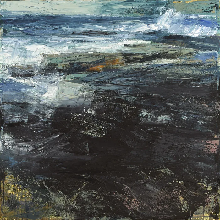 Donald Teskey, WATERSEDGE XVII, 2007, acrylic on canvas