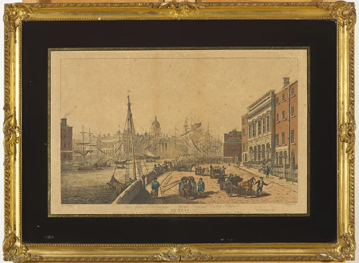 Samuel Frederick Brocas, DUBLIN VIEWS (SET OF 12), coloured aquatints; (12)