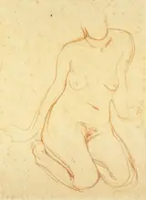 William John Leech, STUDY OF FEMALE NUDE