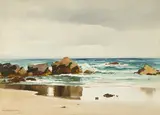 Frank Egginton, BEACH SCENE