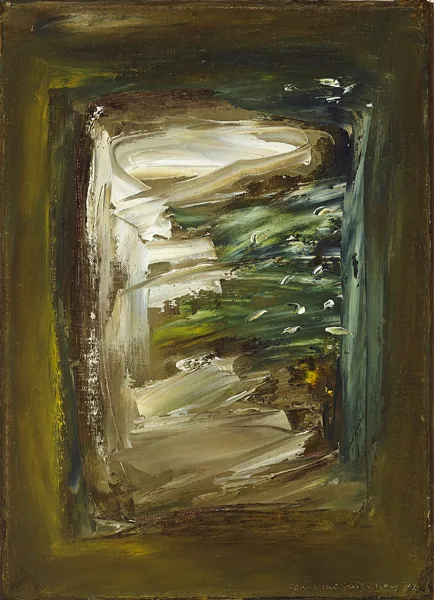 KELLY'S BOG by Seán McSweeney, 1992, oil on canvas, sold Feb 2015