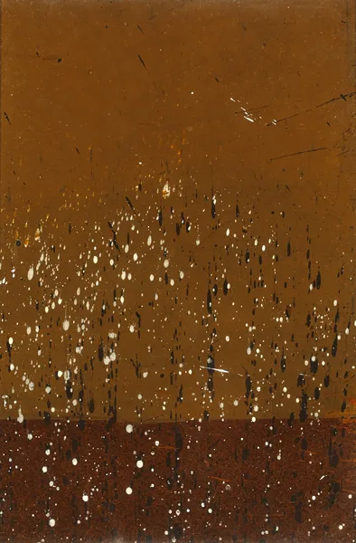 BOG SERIES by Patrick Scott, oil on board, sold Feb 2015