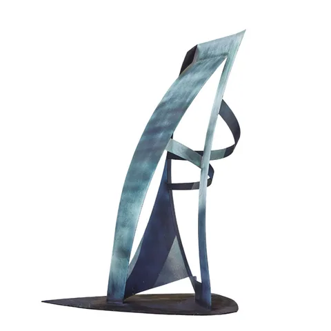 Vivienne Roche, DELTA CURVE, 1989-90, painted steel