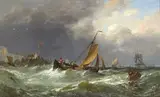 Edwin Hayes, DUTCH BOAT OFF BROADSTAIRS, KENT