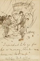 Walter Osborne, I WOULD'NT TAKE YE FOR LOVE OR MONEY. SHURE ME HORSE IS BET UP