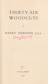 Harry Kernoff, THIRTY-SIX WOODCUTS