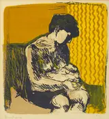 Brian Bourke, WOMAN AND CHILD