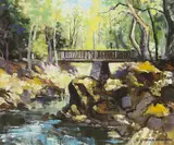 Dennis Orme Shaw, FOOTBRIDGE, TOLLYMORE FOREST PARK, NEWCASTLE, COUNTY DOWN