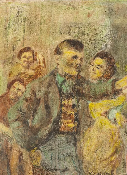 William Conor, DANCE, crayon