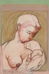 Brian Bourke, MOTHER AND DAUGHTER