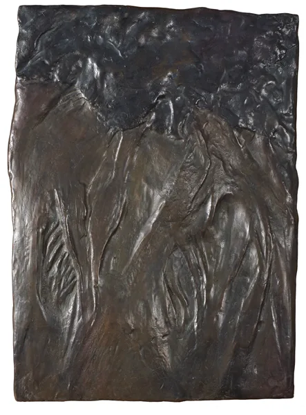 Vivienne Roche, SURGE I, 2003, bronze in relief; (no. 1 from an edition of 3)