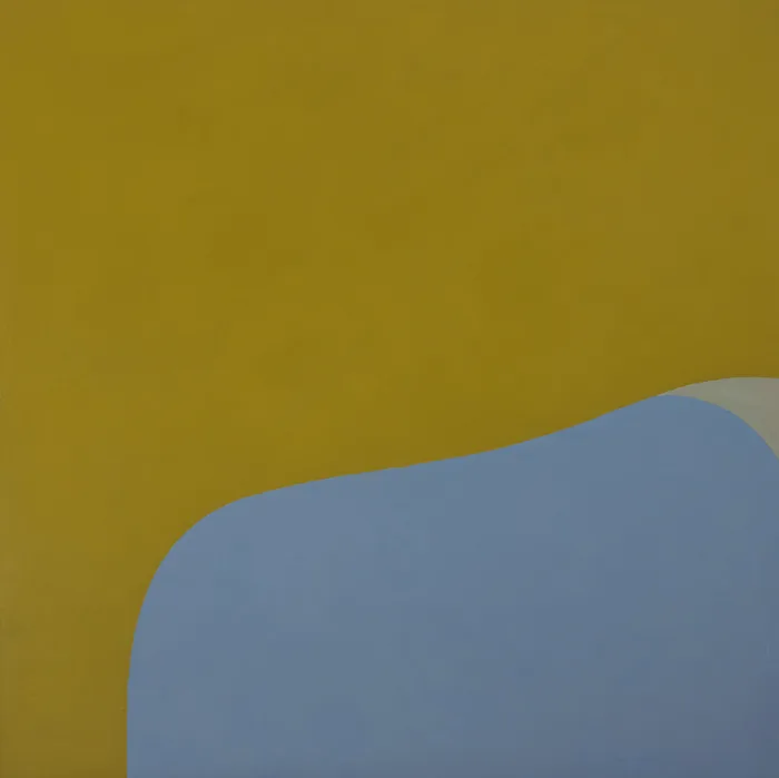 UNTITLED by Richard Gorman, 1998, oil tempera on linen, sold May 2014