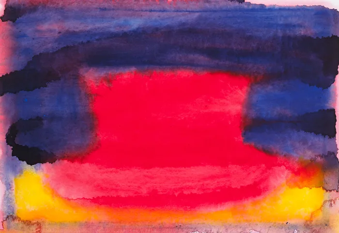RED CUP by Neil Shawcross, 2001, watercolour, offered May 2014