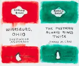 Neil Shawcross, PENGUIN BOOKS, WINESBURG, OHIO by SHERWOOD ANDERSON / THE POSTMAN ALWAYS RINGS TWICE by JAMES M.CAIN