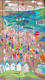 Fred Yates, BEACH HUTS