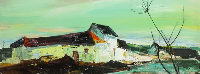 INNISFREE by Kenneth Webb, oil on canvas, sold May 2014