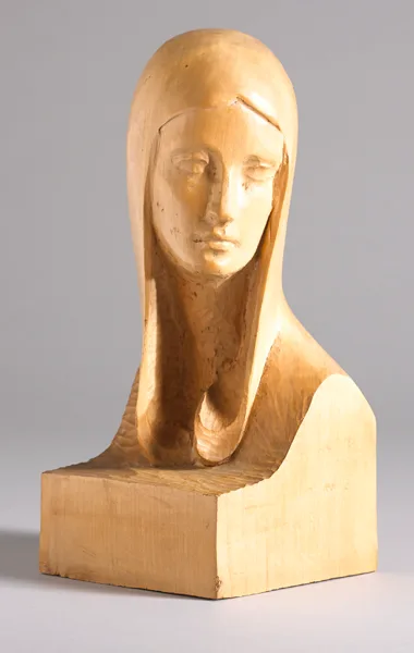 Fr. Henry Flanagan, THE GIRL WITH THE FLAXEN HAIR, 1979, sycamore; (unique)
