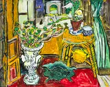 Elizabeth Cope, STILL LIFE WITH PLANT POTS BY A WINDOW