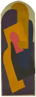 Mainie Jellett, ROUND TOPPED COMPOSITION (I & II)
