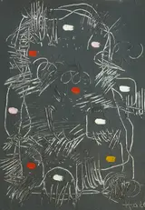 Kenneth Hall, UNTITLED ABSTRACT, c.early 1940s