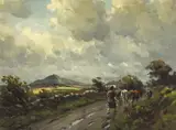 Charles McAuley, HERDING CATTLE