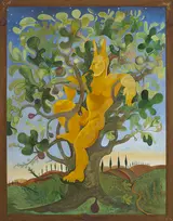 Pauline Bewick, YELLOW MAN UP A FIG TREE