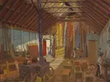 Harry Kernoff, SUNLIT WORKSHOP