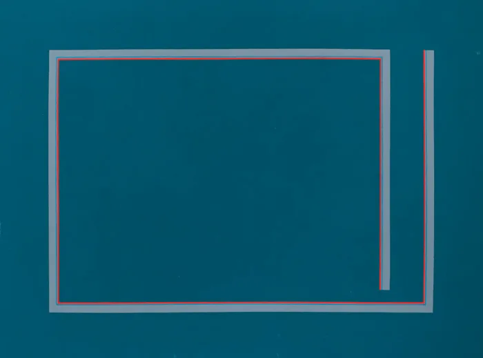 VERGE by Cecil King, 1985, oil on canvas, sold Nov 2013