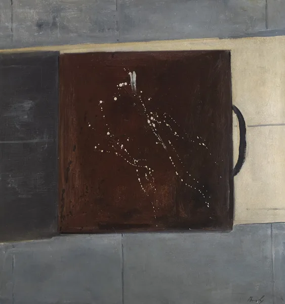THE PAINTER'S BOX by Charles Brady, 1968, oil on canvas, sold Nov 2013