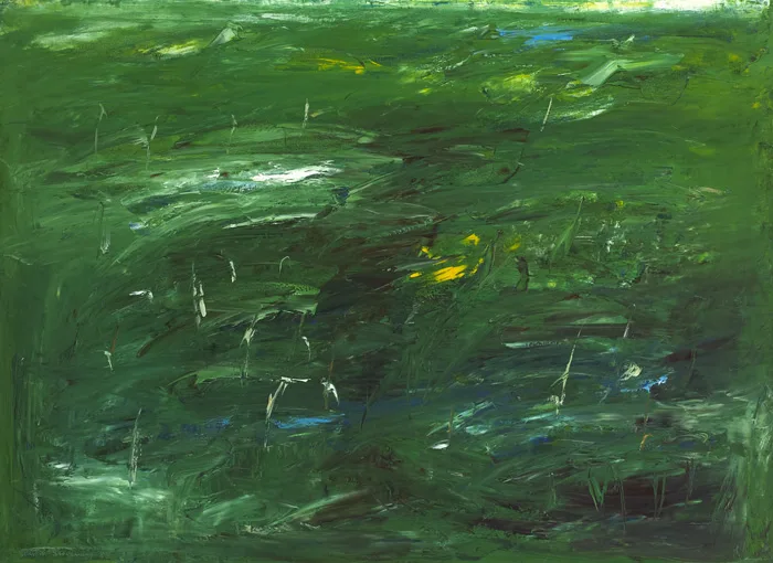 CONWAY'S BOG by Seán McSweeney, 1988, oil on canvas, sold Nov 2013