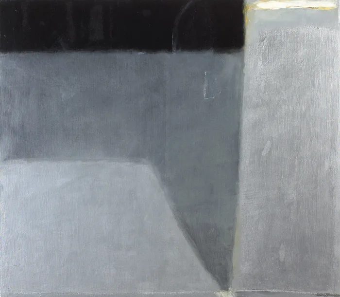 CATHEDRAL SHADOW, OCTOBER by John Shinnors, oil on canvas, offered Nov 2013