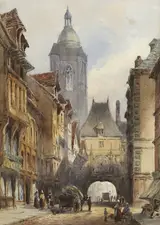 William Bingham McGuinness, RUE HORLOGE, ROUEN and LAUDEBEC EN SEINE