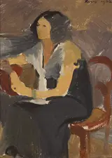 Elizabeth Rivers, WOMAN SEATED