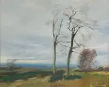 Thomas Ryan, ABOVE DUBLIN FROM THE PINE FOREST, NOVEMBER 1968