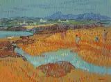 Desmond Carrick, CORAL STRAND AT BALLYCONNEELY, CONNEMARA, COUNTY GALWAY