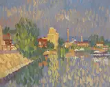 Desmond Carrick, RIVERSIDE BUILDINGS, FRANCE