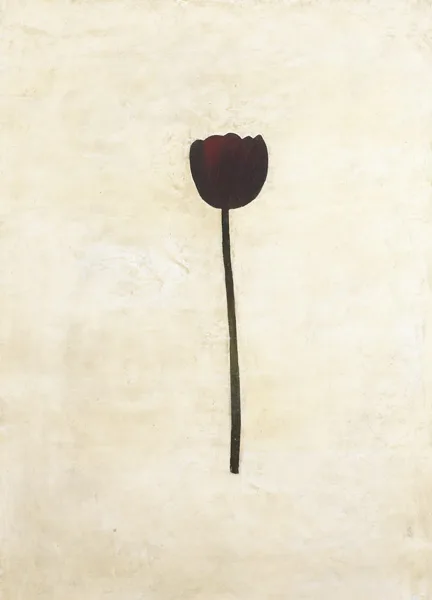 CULTIVAR (DARK) II by Michael Canning, 2002, oil and wax on canvas laid on panel, sold Nov 2013