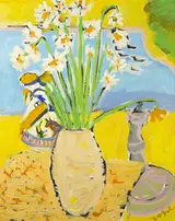 Elizabeth Cope, STILL LIFE WITH DAISIES